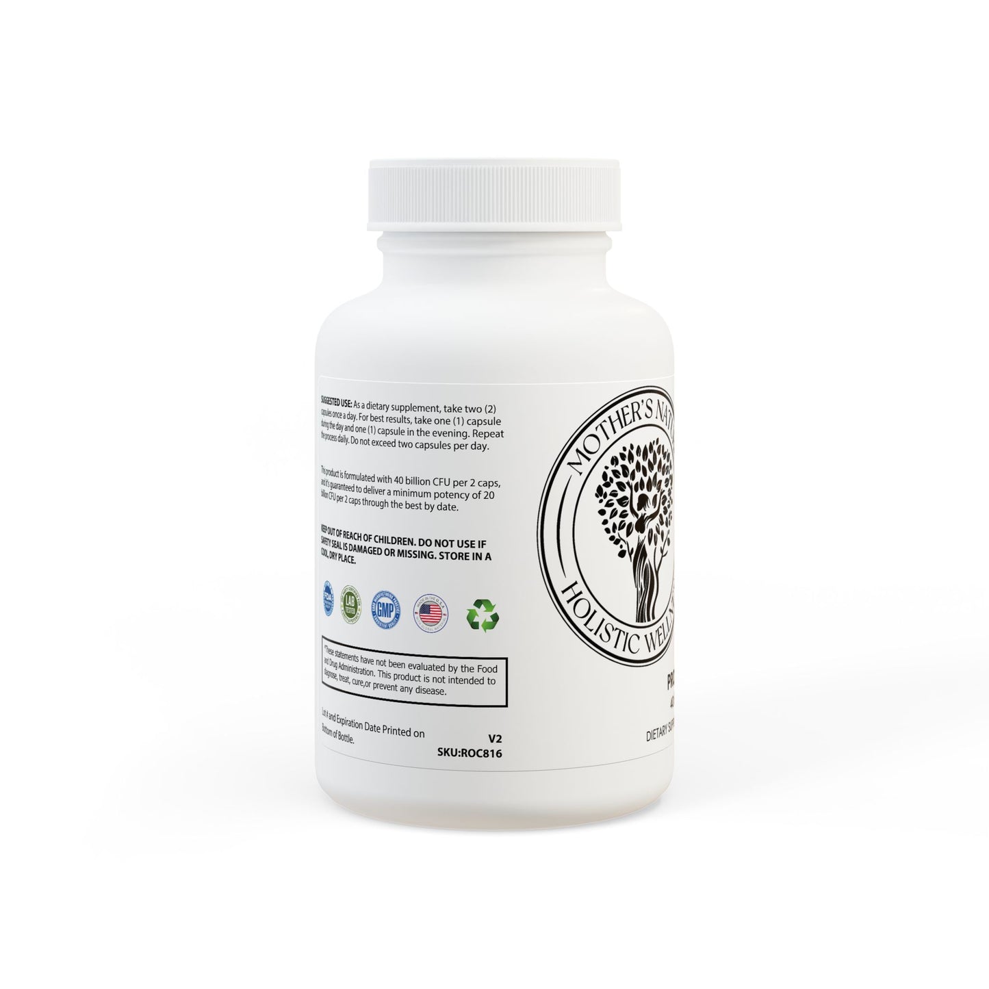 Probiotics Supplement (60 Capsules)