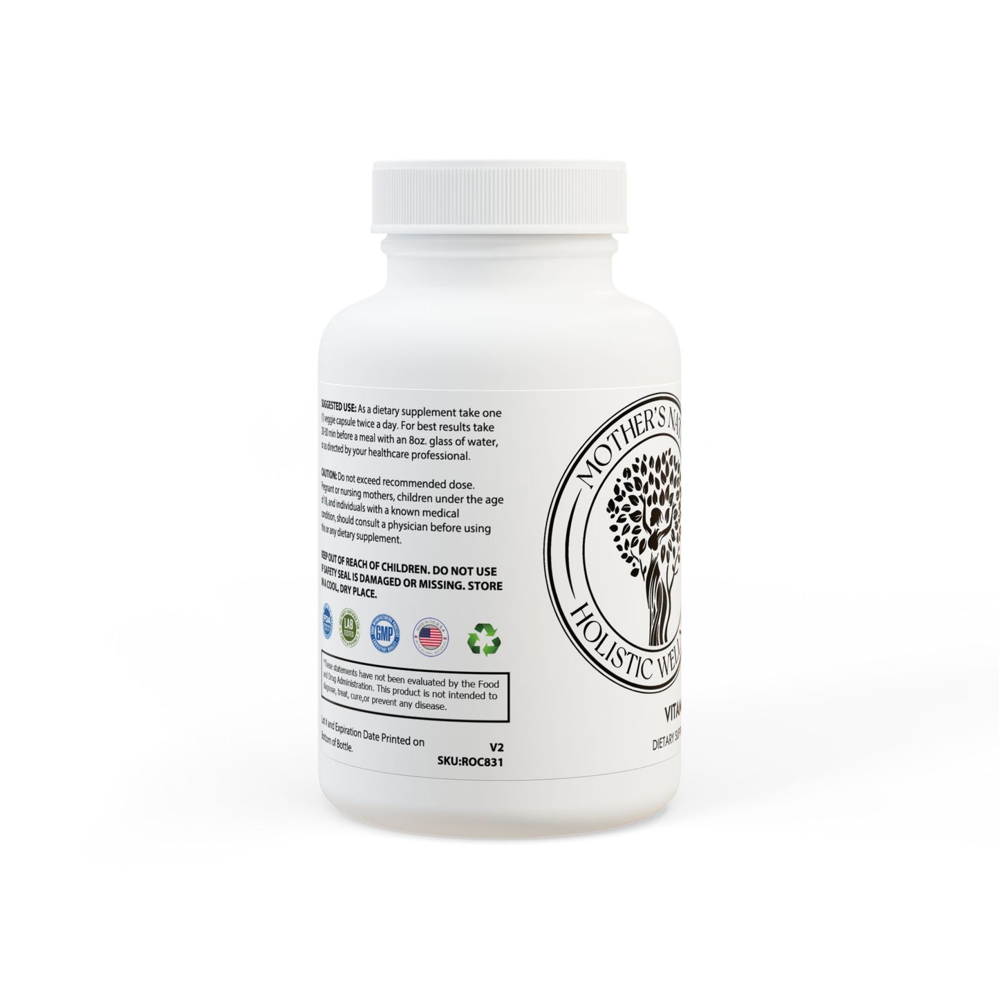 Vitamin K2 + D3 Supplement (60 Capsules)