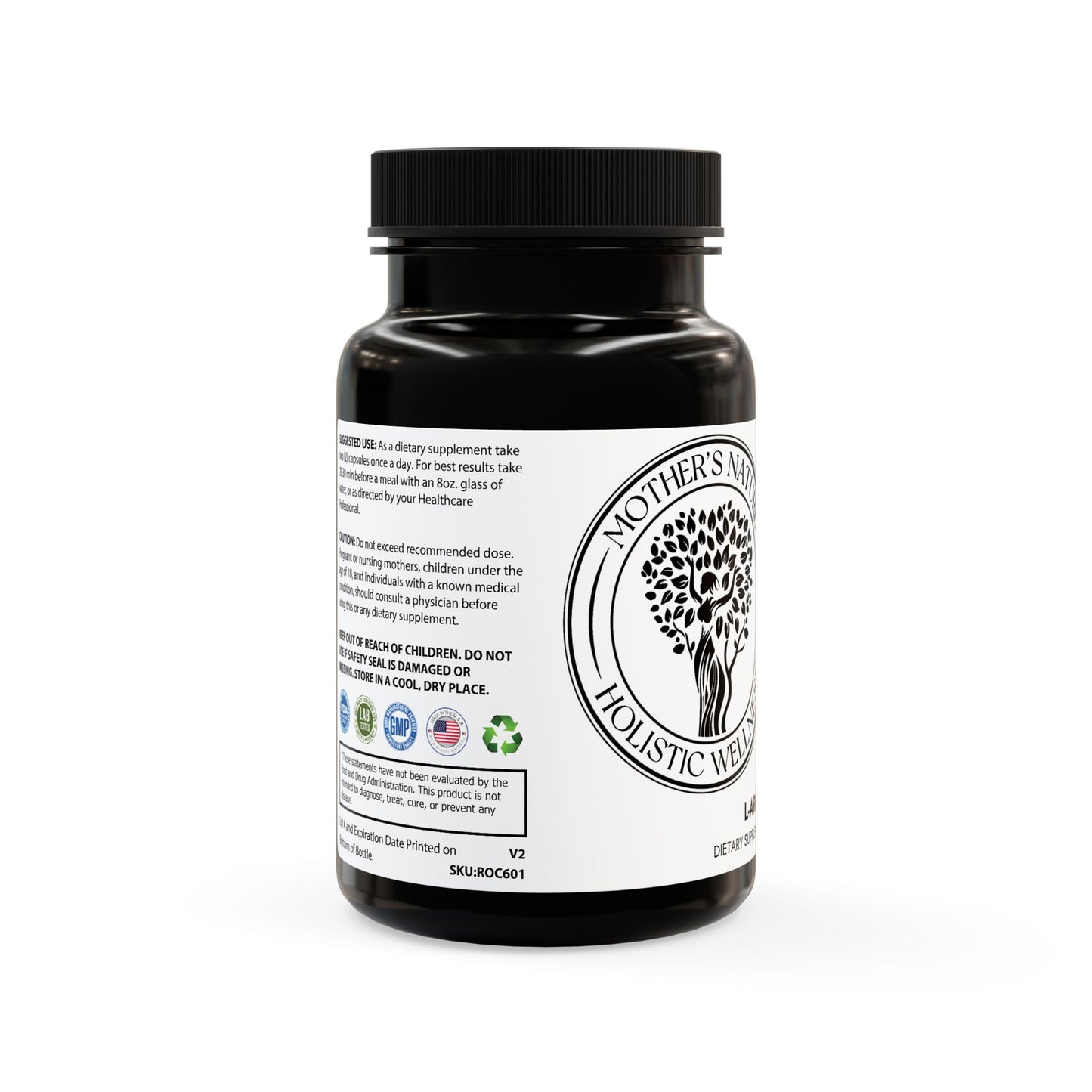 L-Arginine Supplement (60 Capsules)