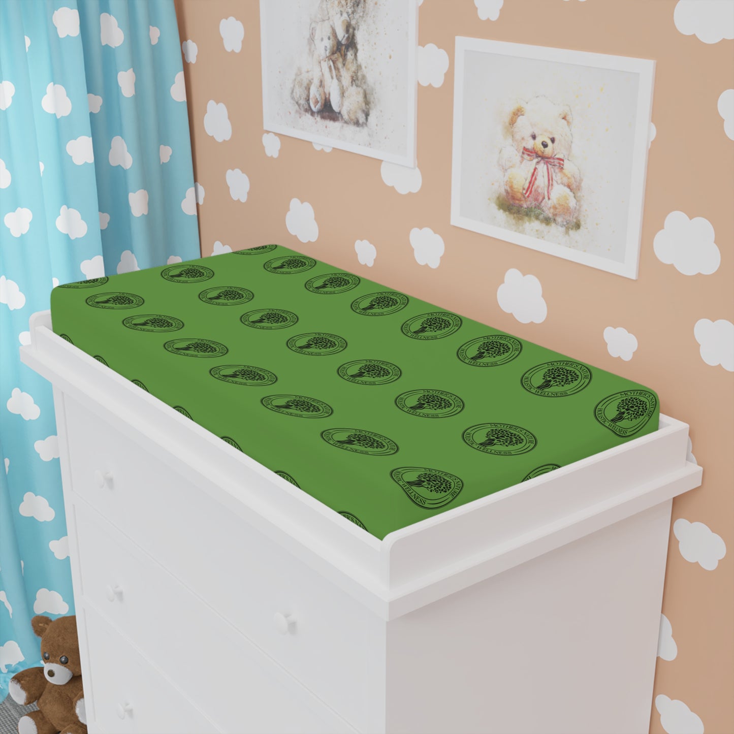 Fun Avocado Baby Changing Pad Cover