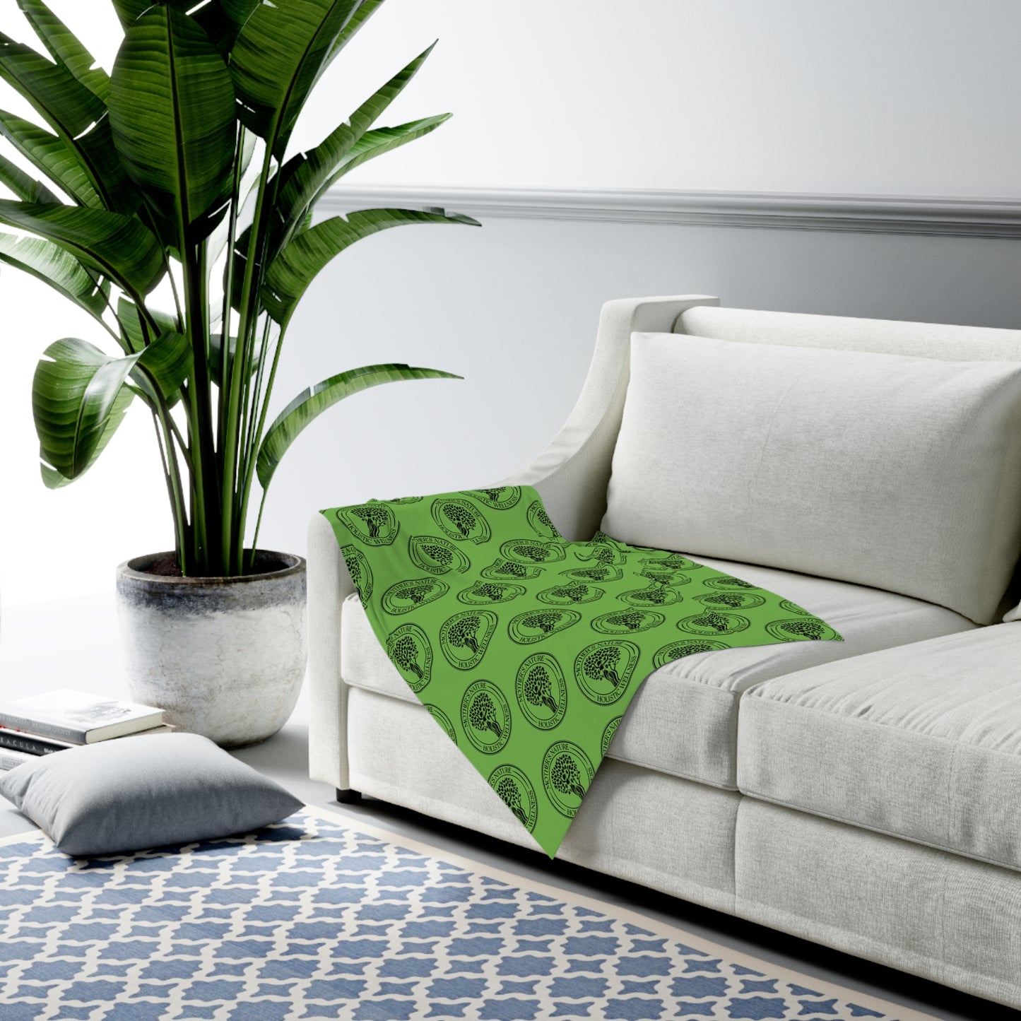 Eco-Friendly Baby Swaddle Blanket - Holistic Wellness Design