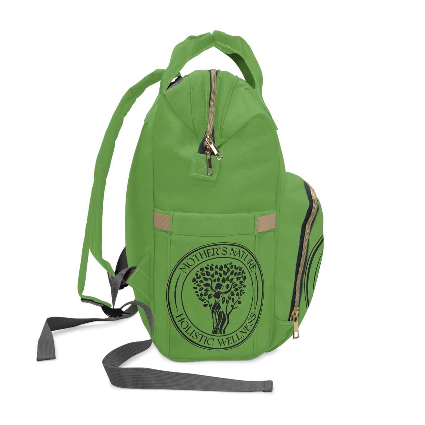 Eco-Friendly Multifunctional Diaper Backpack for Holistic Parents