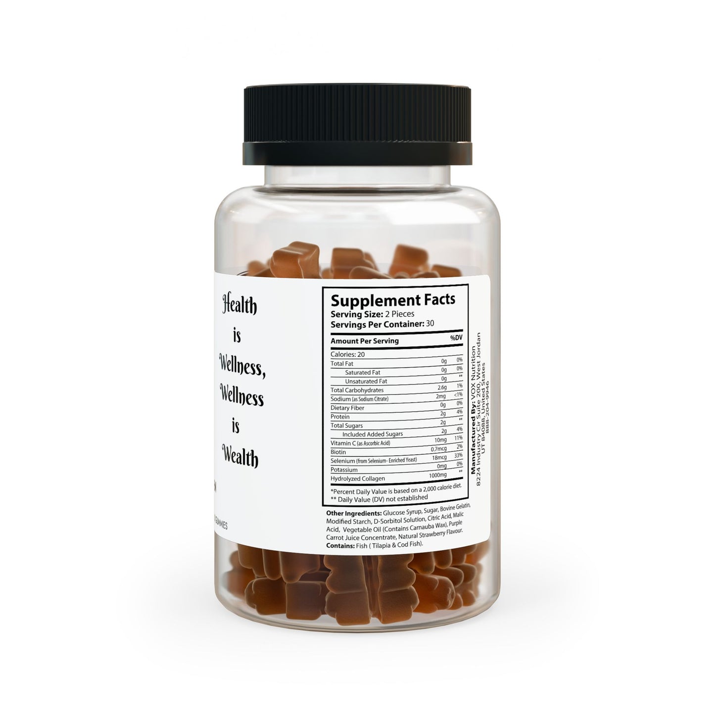 Collagen Gummies (60 Gummies)