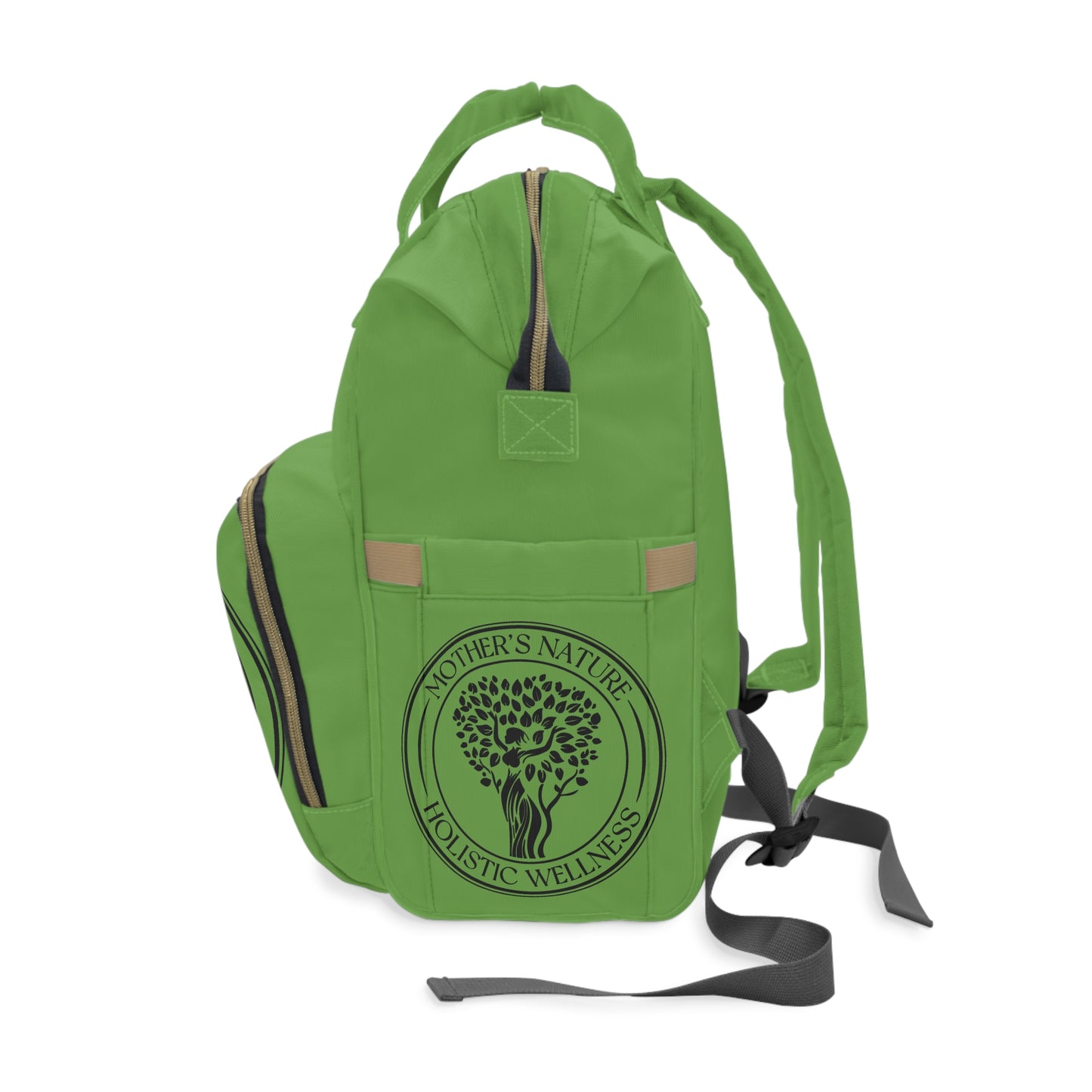 Eco-Friendly Multifunctional Diaper Backpack for Holistic Parents