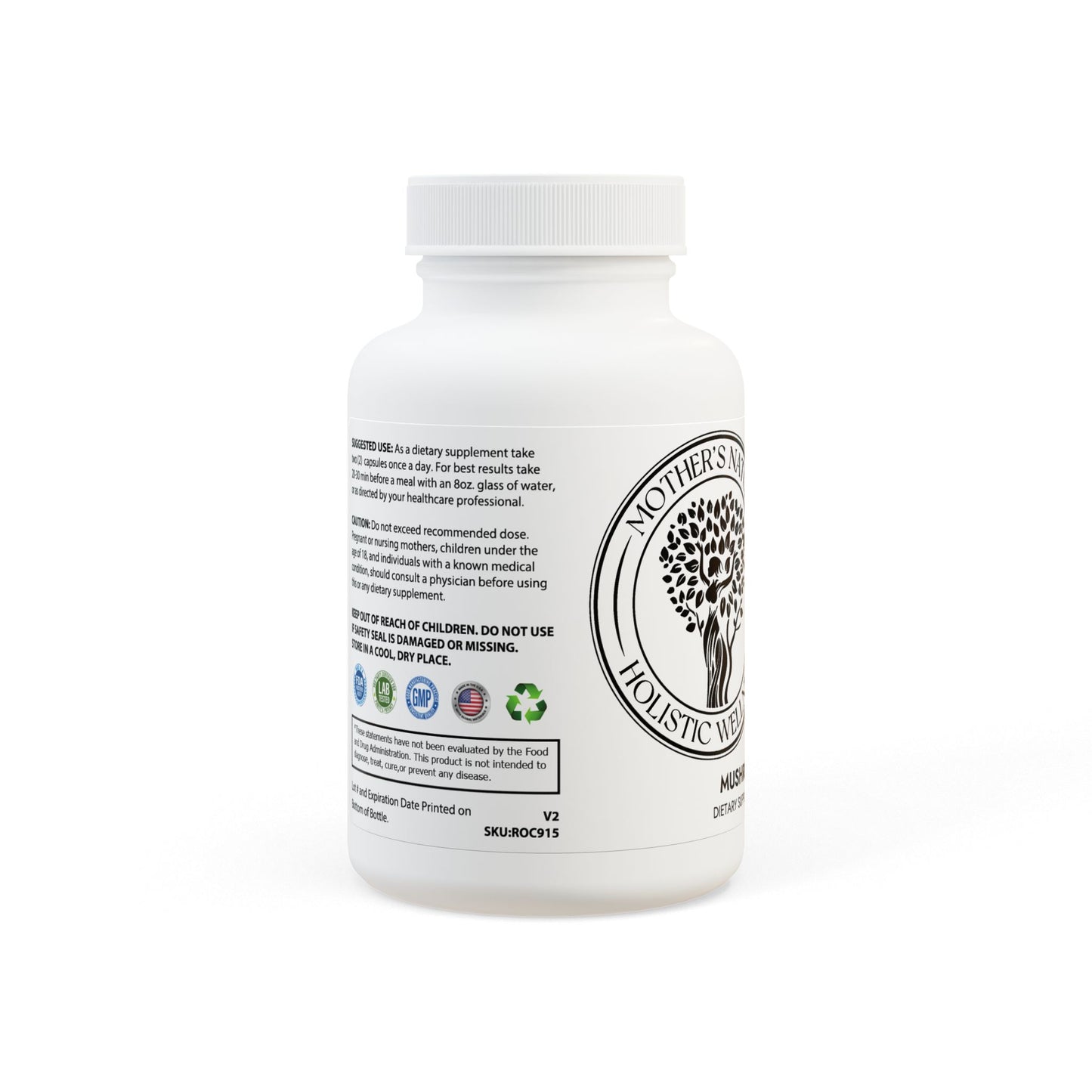 Mushroom Blend Supplement (60 Capsules)