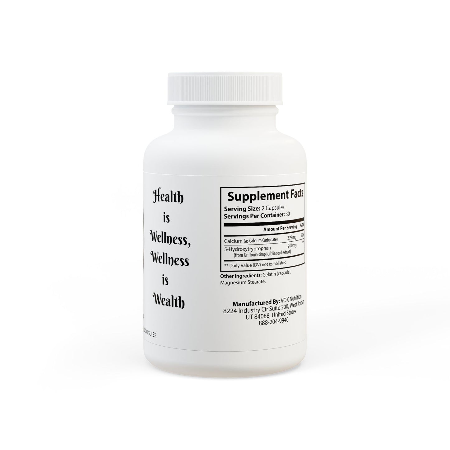 5-HTP Supplement (60 Capsules)