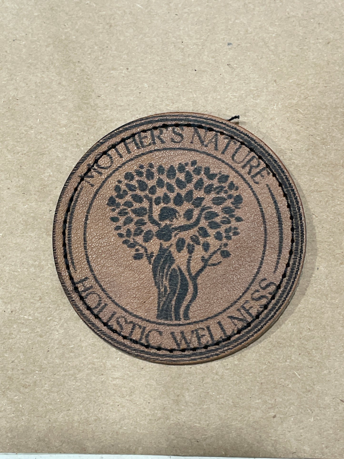 Logo Leather Rounds