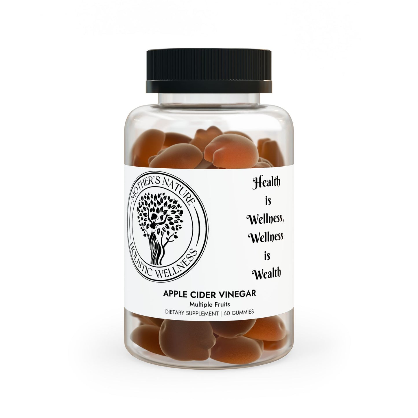 Apple Cider Vinegar Gummies (60 Gummies)