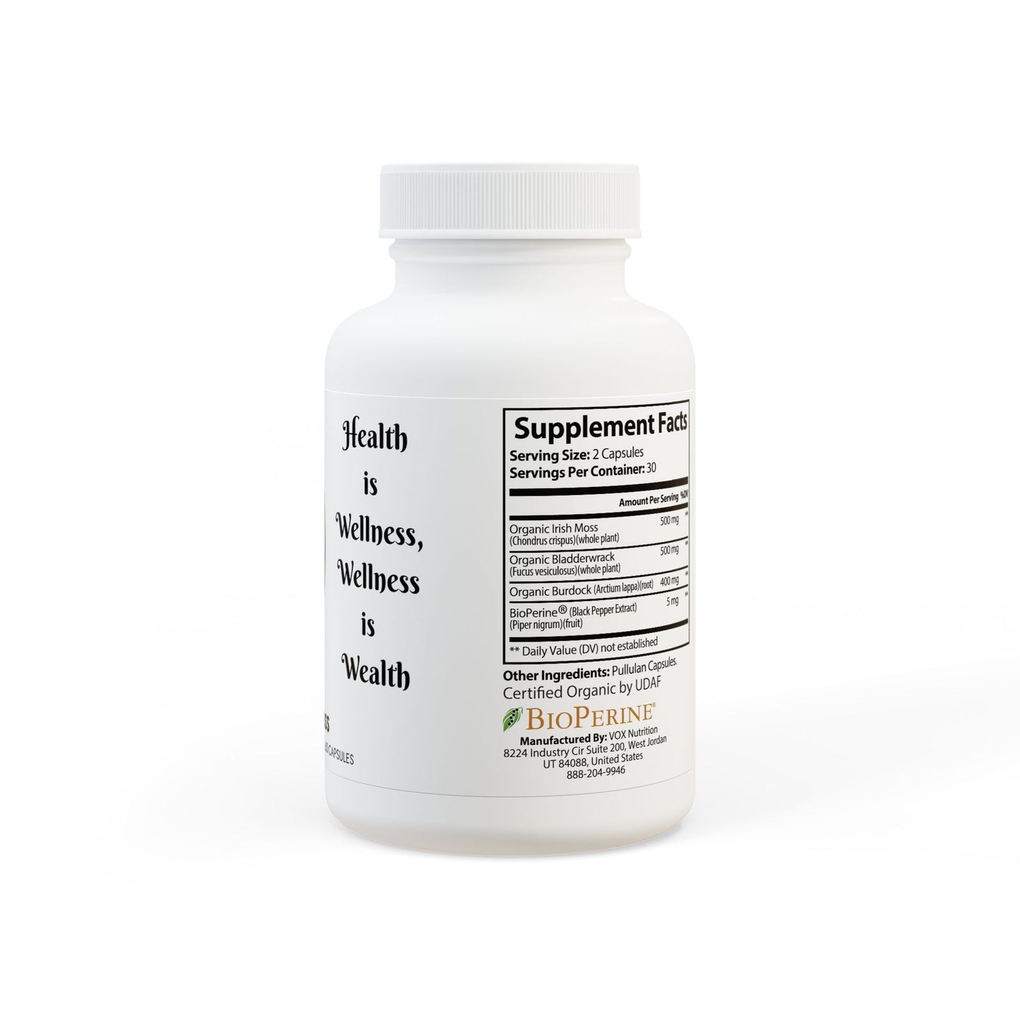 Sea Moss Supplement (60 Capsules)