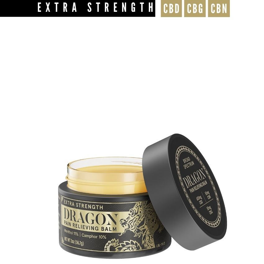 Black jar dragon balm extra strength 2oz