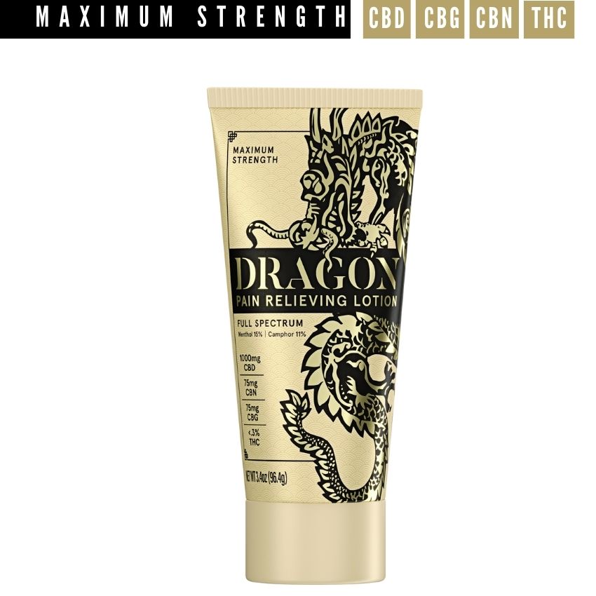 Gold lotion dragon balm max strength 3.5oz
