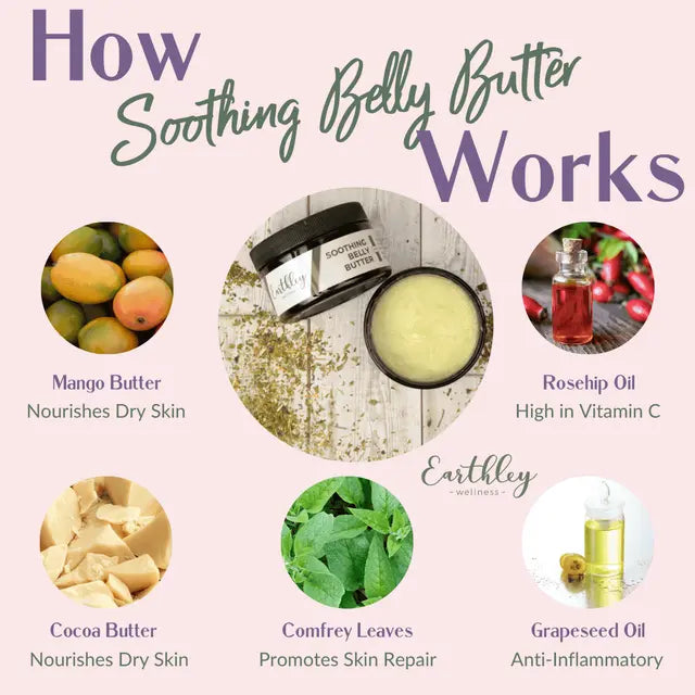 Soothing Belly Butter 4oz.
