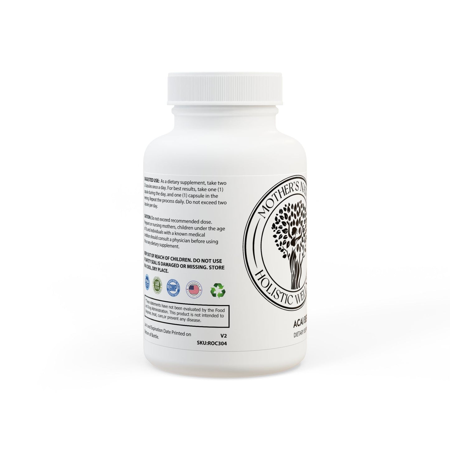 Acai Berry Complex Supplement (60 Capsules)