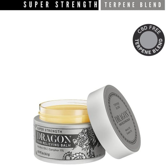 Silver jar dragon balm super strength 2oz